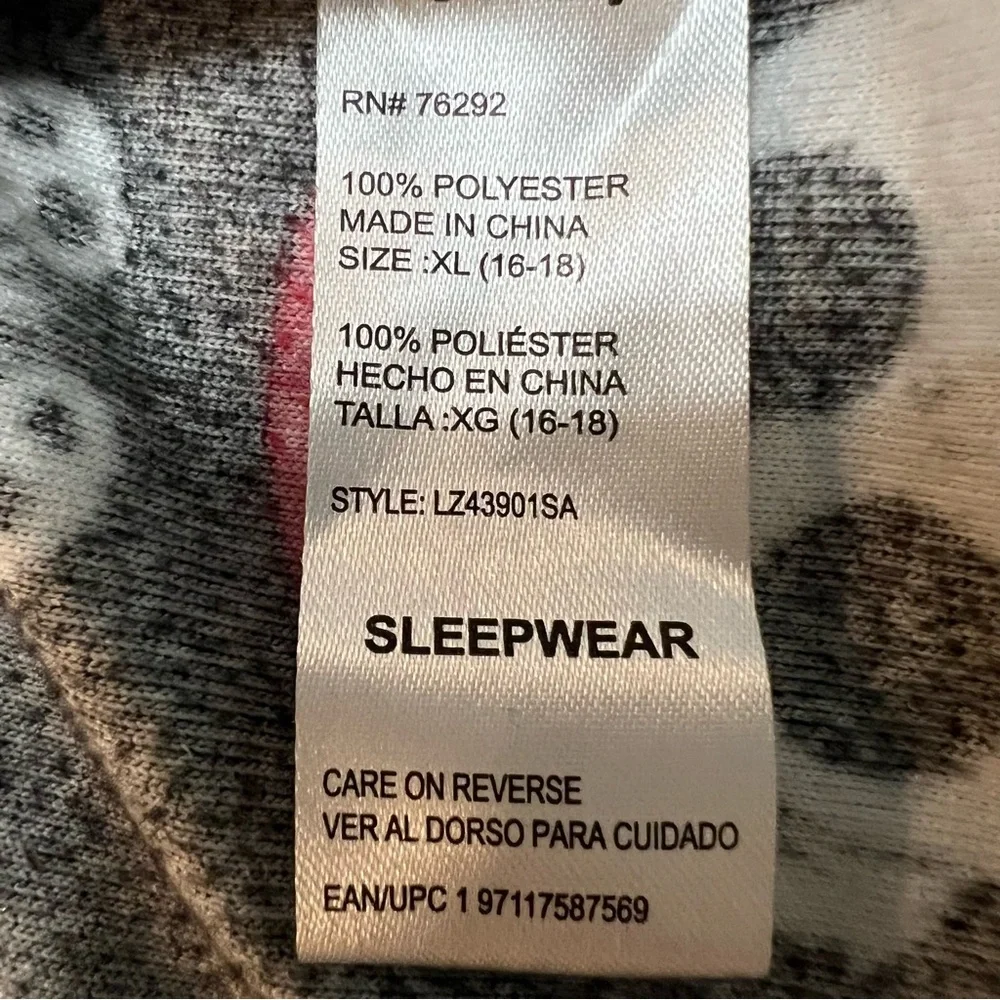 The Nightmare Before Christmas Black White‎ 2 Piece Pajamas Set. Size 2X. - Picture 12 of 14